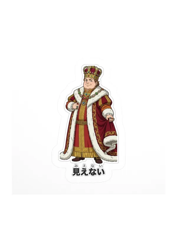Sticker — The Emperor's New Clothes