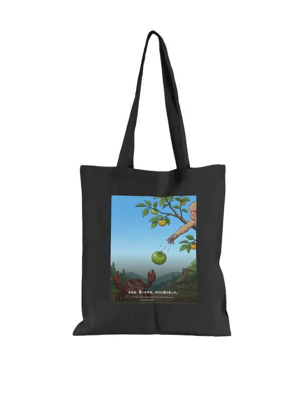 Tote bag — Saru Kani Gassen, The Monkey and the Crab